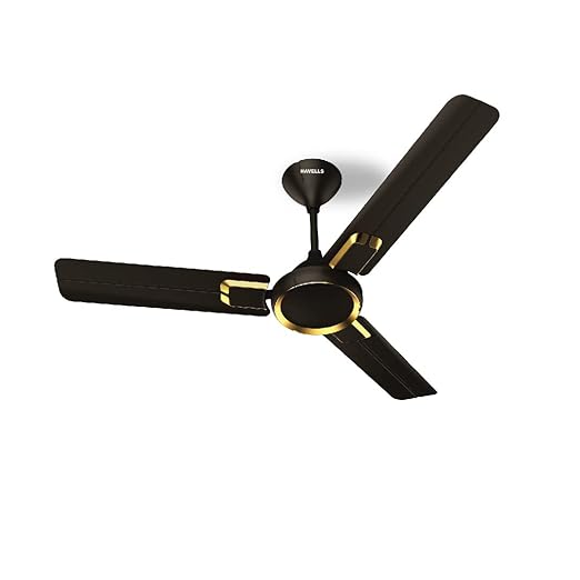 Havells 1200 mm Glaze Ceiling Fan (Smoked Brown Copper)