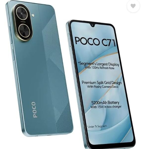 POCO C71, Cool Blue (4GB, 64GB)