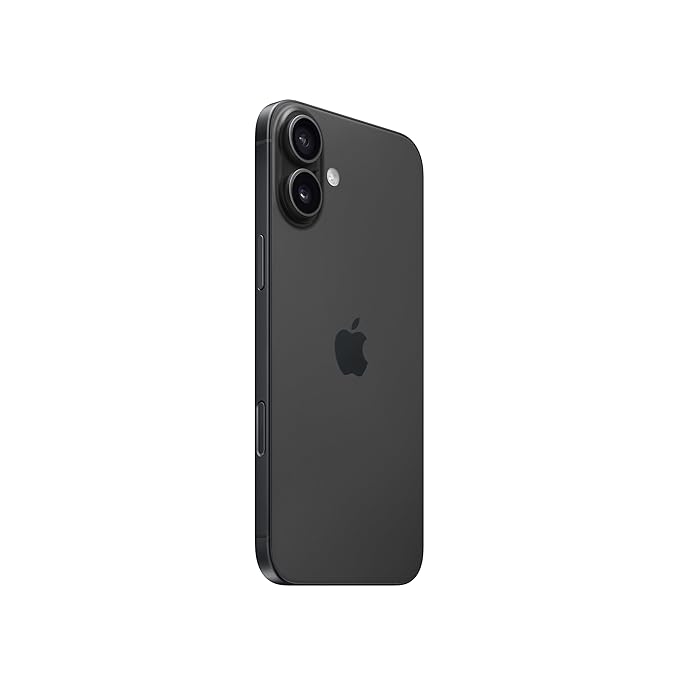 iPhone 16 Plus 128GB: A 5G phone with camera controls, an A18 chip, and a big boost in battery life. Works with AirPods; Black