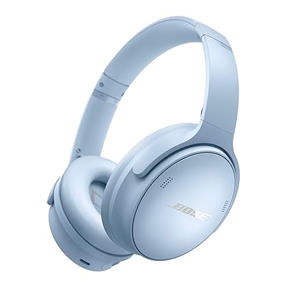Bose QuietComfort Wireless Noise Cancelling Headphones, Bluetooth Over Ear Headphones with up to 24 Hour Battery Life, Moonstone Blue - Limited Edition Color