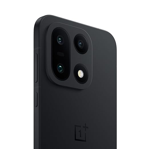OnePlus 15 | 12GB+256GB | Infinite Black | India's first Snapdragon 8 Elite Gen 5 | 7300mAh battery | Personalized AI | Game-changing 165Hz display | Triple 50MP cameras with 4K 120fps Dolby Vision