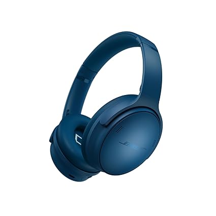 Bose QuietComfort Wireless Noise Cancelling Headphones, Bluetooth Over Ear Headphones with up to 24 Hour Battery Life, Twilight Blue - Limited Edition