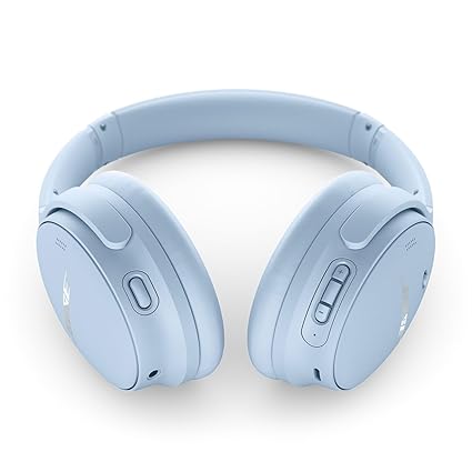 Bose QuietComfort Wireless Noise Cancelling Headphones, Bluetooth Over Ear Headphones with up to 24 Hour Battery Life, Moonstone Blue - Limited Edition Color