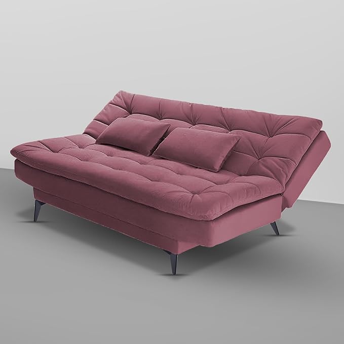 Danny 3 Seater Sofa Cum Bed for Living Room Premium Fabric Sofa for Living Room (Move)