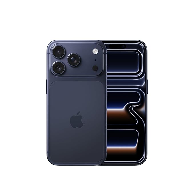 iPhone 17 Pro 1 TB: 15.93 cm (6.3?) Display with Promotion up to 120Hz, A19 Pro Chip, Breakthrough Battery Life, Pro Fusion Camera System with Center Stage Front Camera; Deep Blue