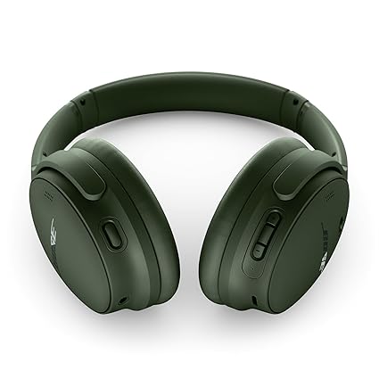 Bose New QuietComfort Wireless Noise Cancelling Headphones, Bluetooth Over Ear Headphones with up to 24 Hour Battery Life - Cypress Green