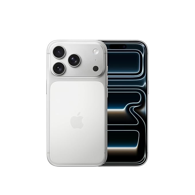 iPhone 17 Pro 1 TB: 15.93 cm (6.3?) Display with Promotion up to 120Hz, A19 Pro Chip, Breakthrough Battery Life, Pro Fusion Camera System with Center Stage Front Camera; Silver