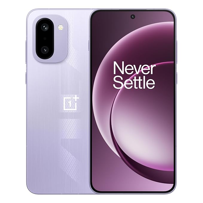 OnePlus 15R | 12GB+256GB | Electric Violet | World's First Snapdragon? 8 Gen 5 | 7400mAh Battery | Personalised AI | Game-Changing 165Hz Display | IP68 IP69 IP66 & IP69K | 4K 120fps Video