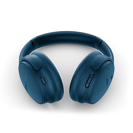 Bose QuietComfort Wireless Noise Cancelling Headphones, Bluetooth Over Ear Headphones with up to 24 Hour Battery Life, Twilight Blue - Limited Edition