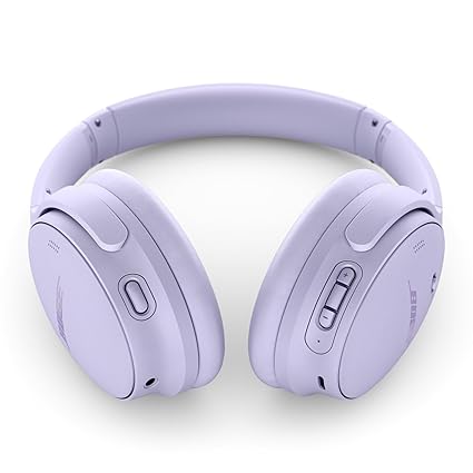 Bose QuietComfort Wireless Noise Cancelling Headphones, Bluetooth Over Ear Headphones with up to 24 Hour Battery Life, Cool Lilac - Limited Edition