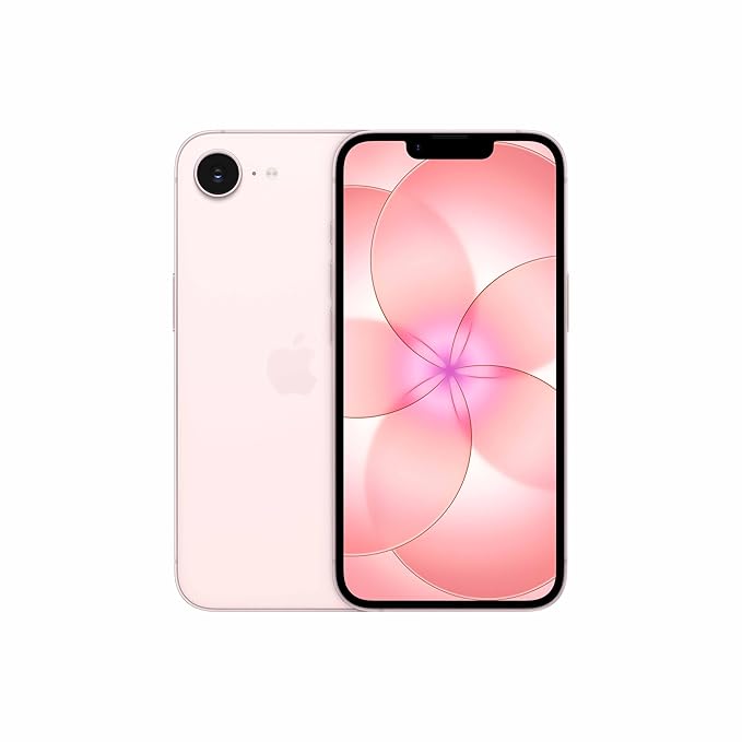 iPhone 17e 256 GB: 15.40 cm (6.1?) Super Retina XDR display, A19 chip, all-day battery life, 48MP Fusion camera, 256GB starting storage; Soft Pink