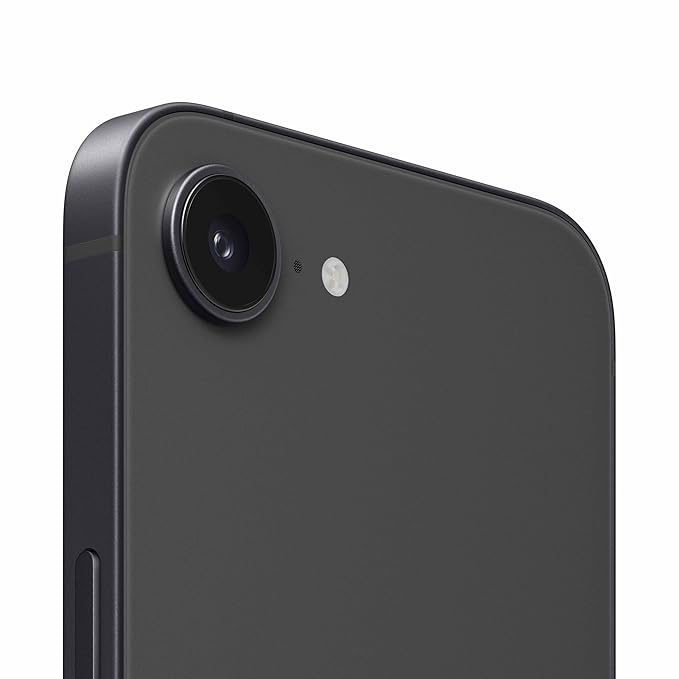 iPhone 17e 256 GB: 15.40 cm (6.1?) Super Retina XDR display, A19 chip, all-day battery life, 48MP Fusion camera, 256GB starting storage; Black