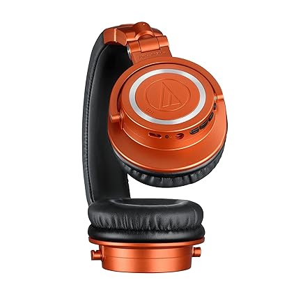 Audio-Technica ATH-M50xBT2 Bluetooth Wireless Over Ear Headphones with Dual Mic, 45MM Large-Aperture Drivers, 50-Hour Battery Life, USB-C Fast Charging, Studio Sound, Dual Pairing - Red
