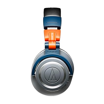 Audio-Technica ATH-M50xBT2 Bluetooth Wireless Over Ear Headphones with Dual Mic, 45MM Large-Aperture Drivers, 50-Hour Battery Life, USB-C Fast Charging, Studio Sound, Dual Pairing - Black