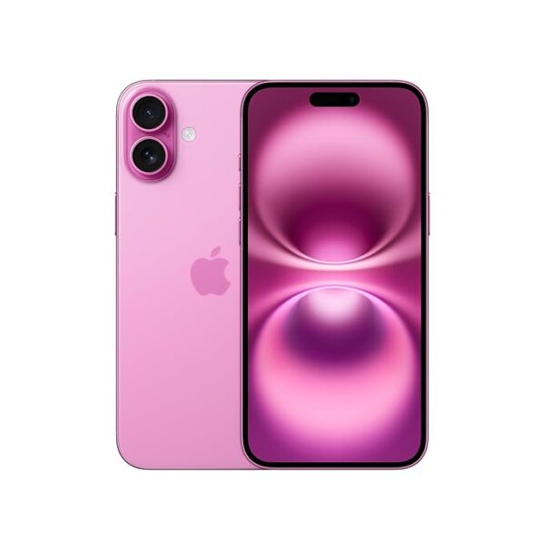 iPhone 16 Plus 128GB: A 5G phone with camera controls, an A18 chip, and a big boost in battery life. Works with AirPods; Pink