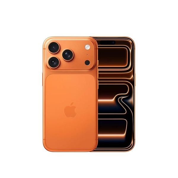 iPhone 17 Pro 1 TB: 15.93 cm (6.3?) Display with Promotion up to 120Hz, A19 Pro Chip, Breakthrough Battery Life, Pro Fusion Camera System with Center Stage Front Camera; Cosmic Orange