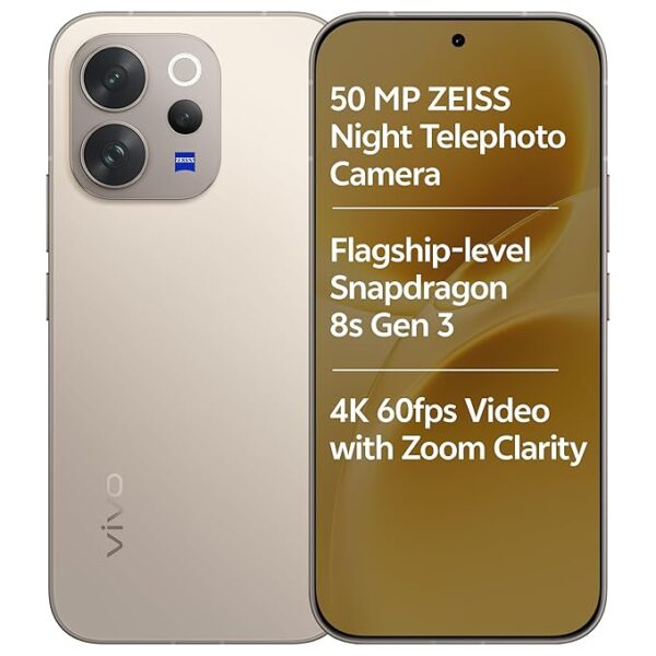 vivo V70 Elite 5G (Sand Beige, 8GB RAM, 256GB Storage)