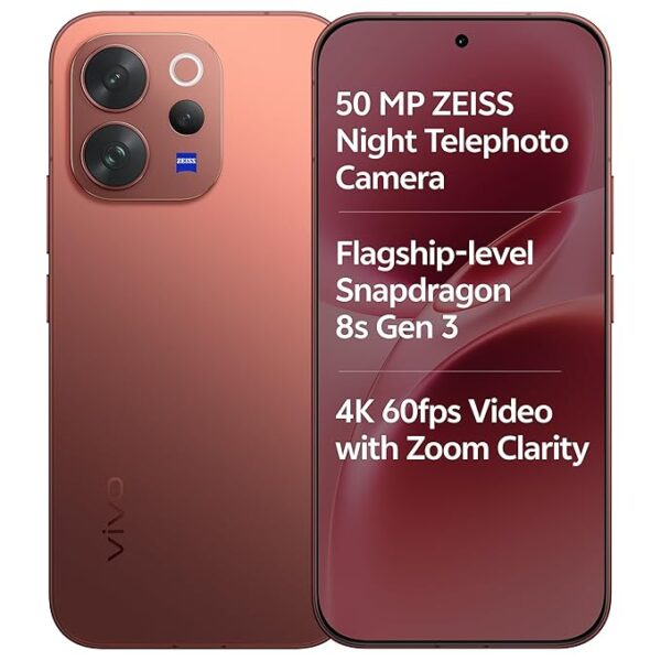 vivo V70 Elite 5G (Passion Red, 8GB RAM, 256GB Storage)