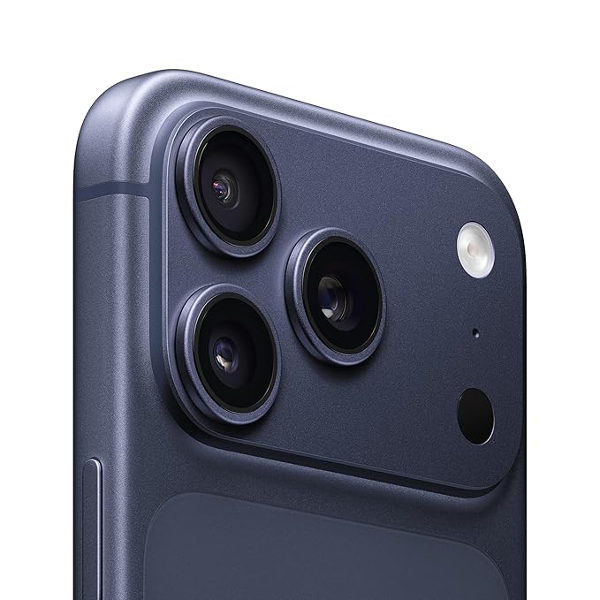 iPhone 17 Pro 1 TB: 15.93 cm (6.3?) Display with Promotion up to 120Hz, A19 Pro Chip, Breakthrough Battery Life, Pro Fusion Camera System with Center Stage Front Camera; Deep Blue