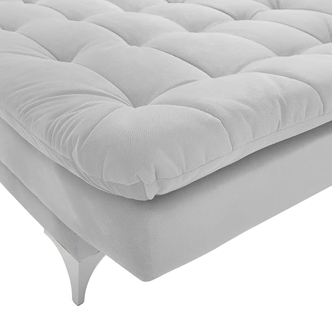 Danny 3 Seater Sofa Cum Bed for Living Room Premium Fabric Sofa for Living Room (Grey Premium Colour Fabric)