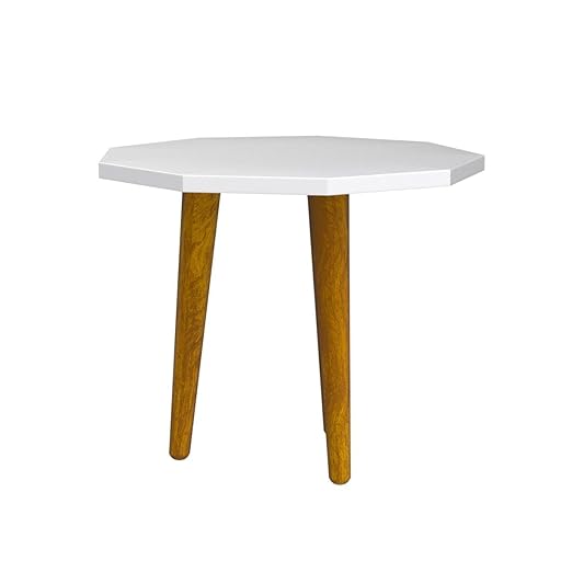 UHUD CRAFTS Beautiful Antique Wood Fold-able Side Table/End Table/Plant Stand/Stool Living Room Kids Play Furniture Table Round Shape